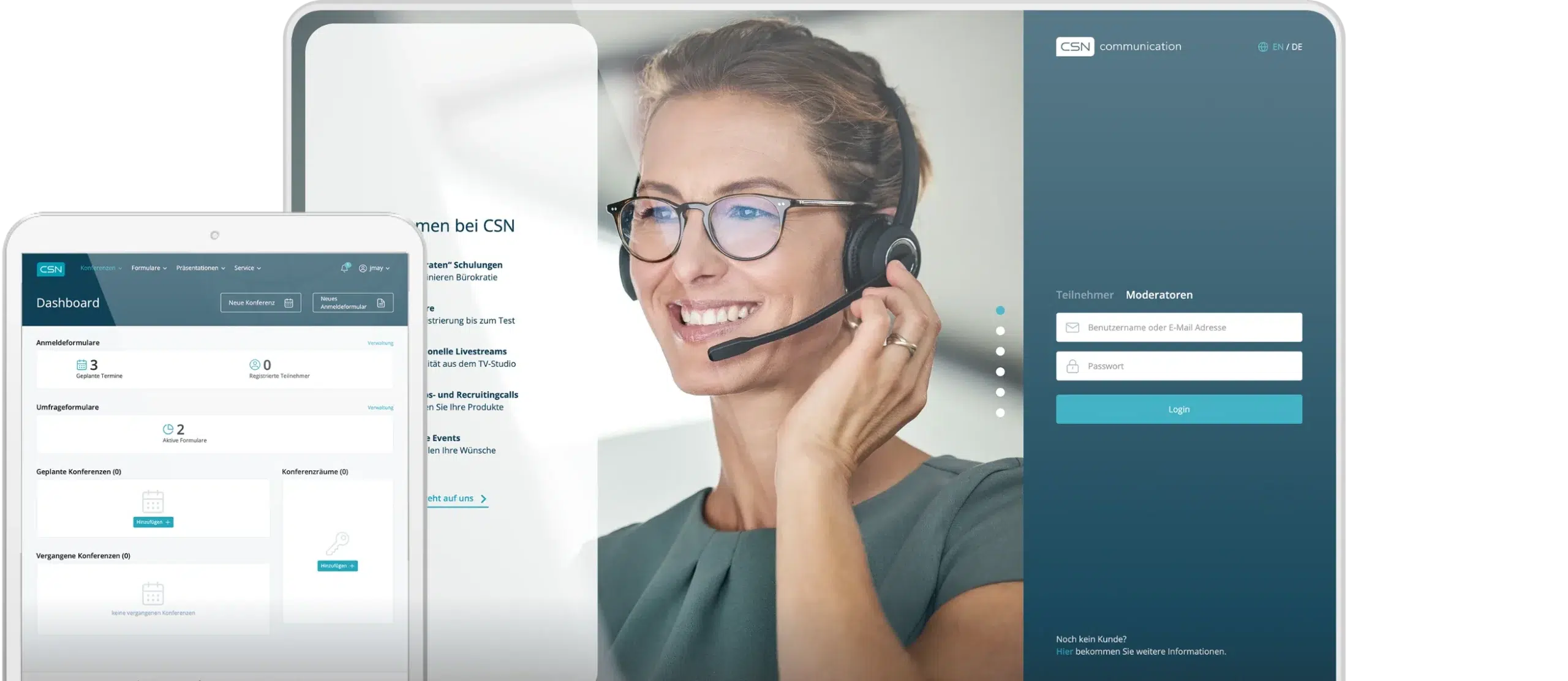 Live-Demo von CSN Webinar